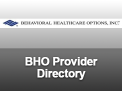 BHO Provider Directory